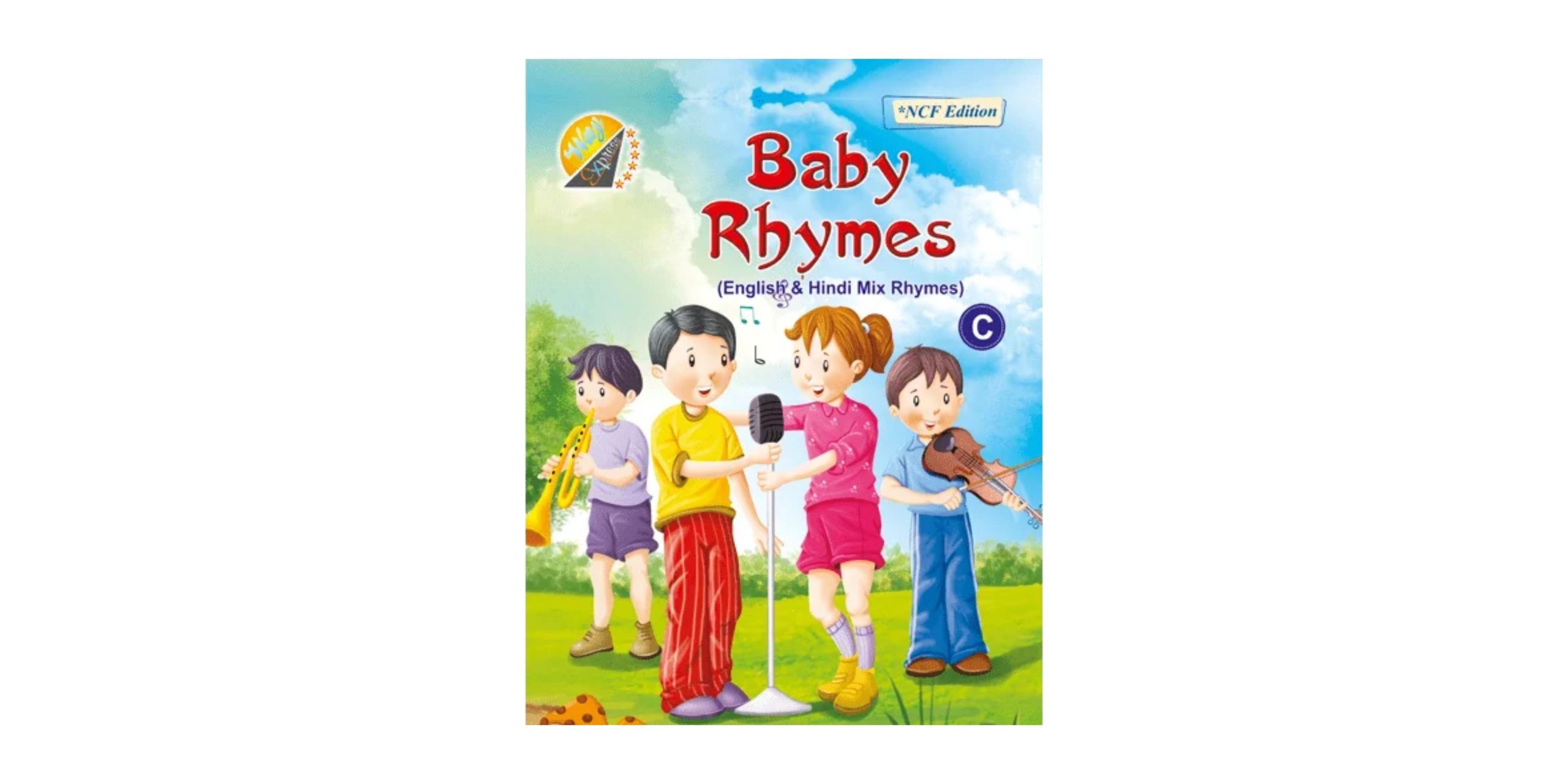 Baby Rhymes Mix C Book – Fun Learning with Colorful Rhymes