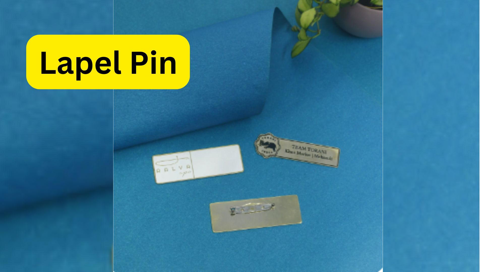 Customized Name Badges and Lapel Pin A Modern Branding Solution